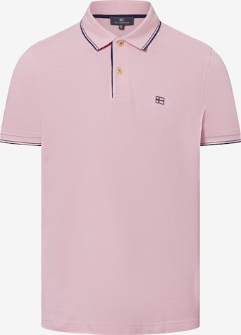 Nils Sundström Poloshirt in Pink: Vorderseite