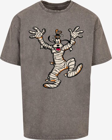 ABSOLUTE CULT Shirt 'D100 - Goofy Mummy' in Grey: front