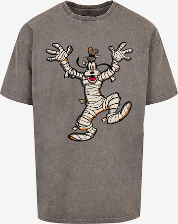 ABSOLUTE CULT T-Shirt 'D100 - Goofy Mummy' in Grau: predná strana