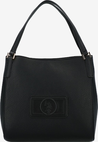 U.S. POLO ASSN. Schultertasche in Schwarz: Vorderseite