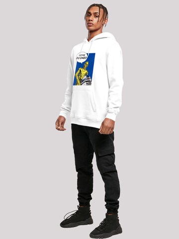 F4NT4STIC Sweatshirt 'C3-PO We're Doomed' in Wit