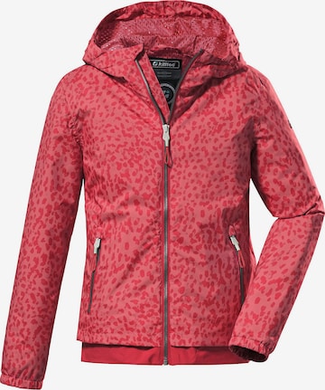 KILLTEC Outdoor jacket 'KOS 57' in Pink: front