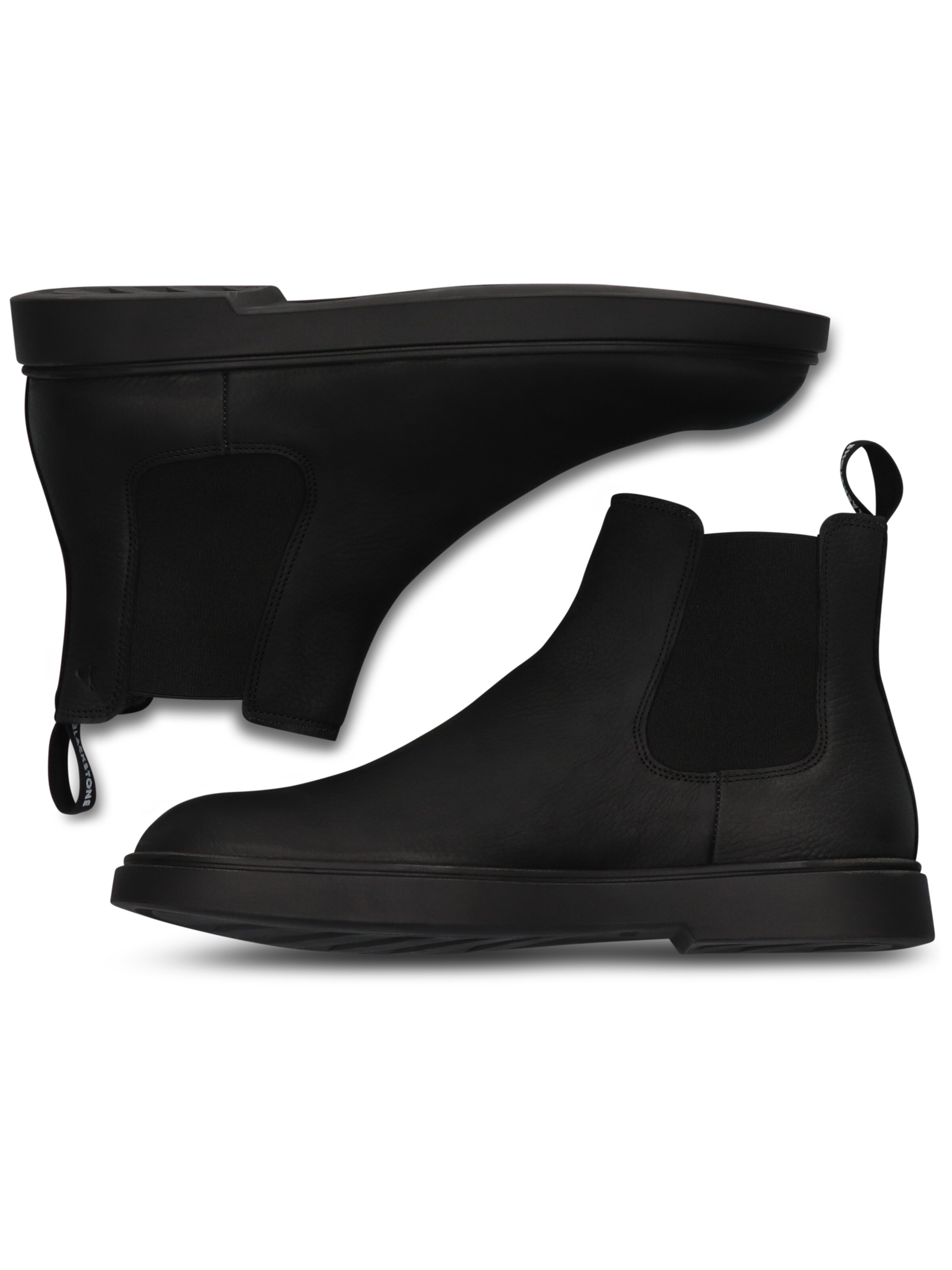 BLACKSTONE Chelsea Boots in Schwarz
