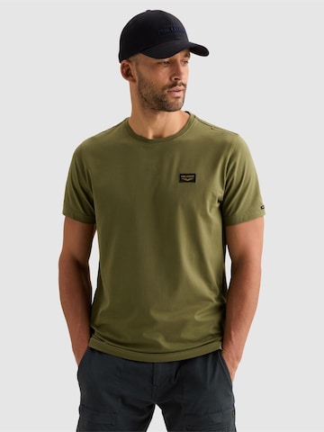 PME Legend Koszulka 'American Classic T-shirt in cotton with stretch' w kolorze zielony