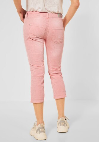STREET ONE Slim fit Jeans 'Capri' in Pink