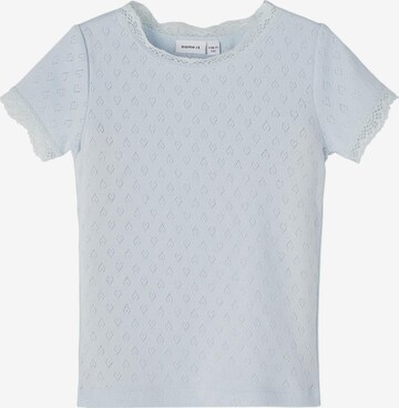 T-Shirt 'Dacce' NAME IT en bleu : devant