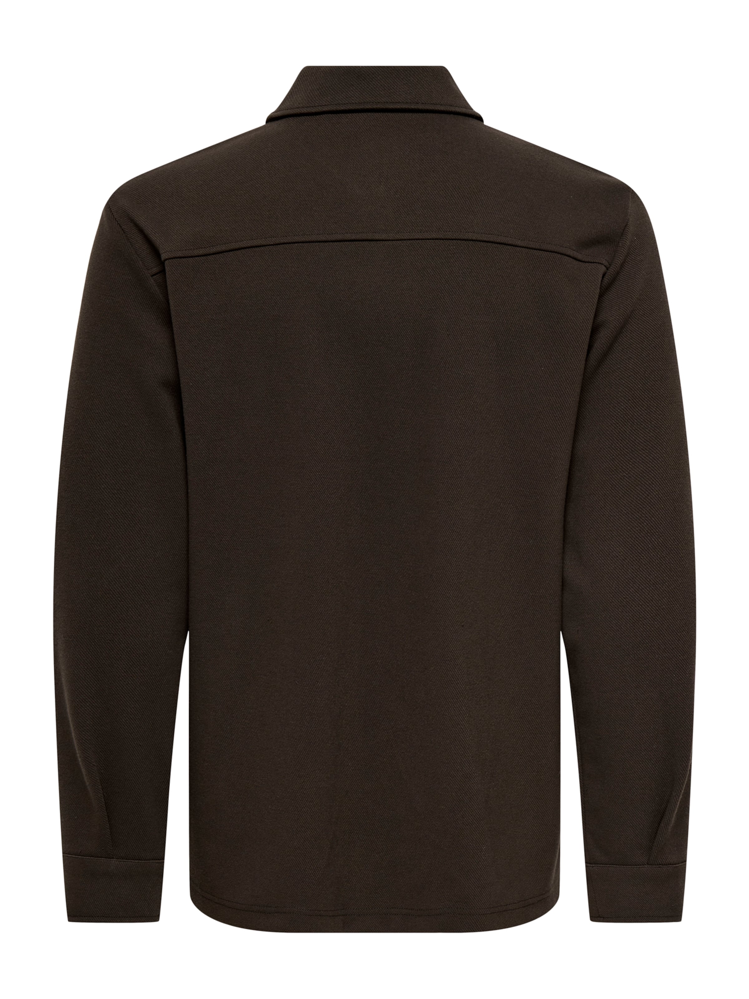 Only & Sons Regular Fit Hemd 'ONSNEWKODYL' in Braun