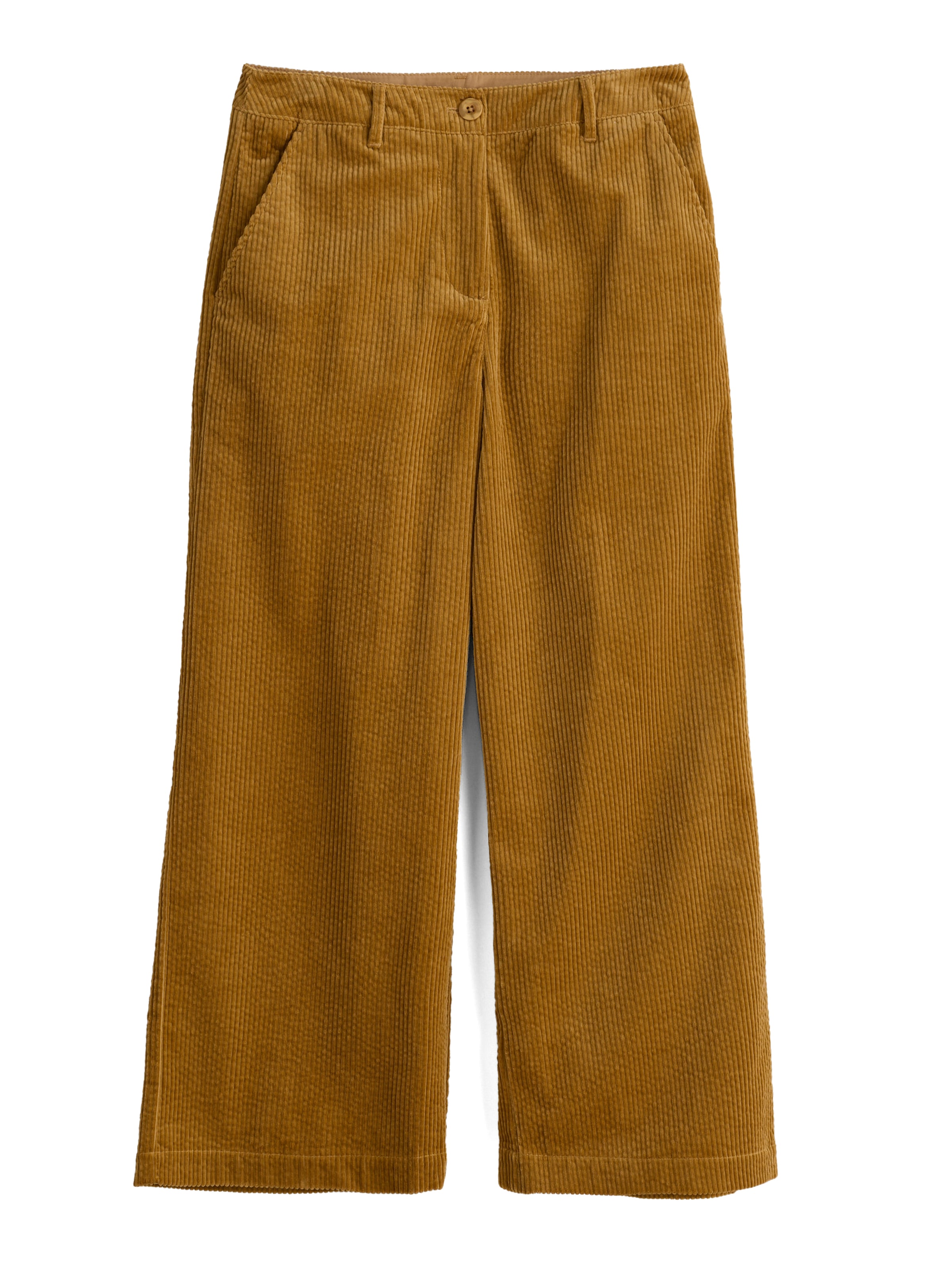 Wide Leg Pantalon 'Asphodel' Seasalt Cornwall en jaune : devant