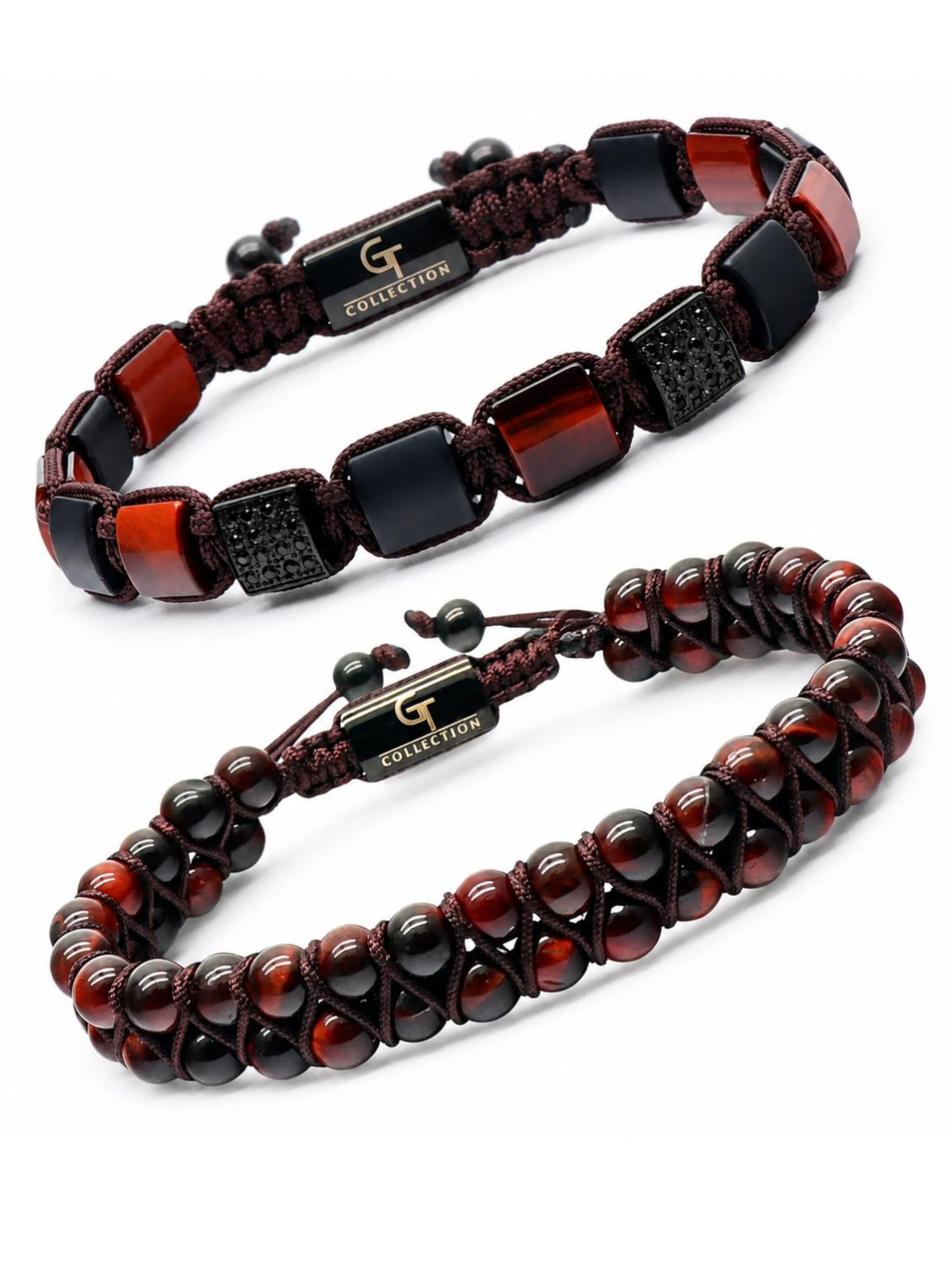 GT Collection Armband 'The Motivation Set Signature'‌‌‌‌‌‌ in Rot: Vorderseite