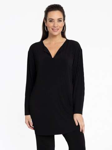YOEK Tunic in Black: front