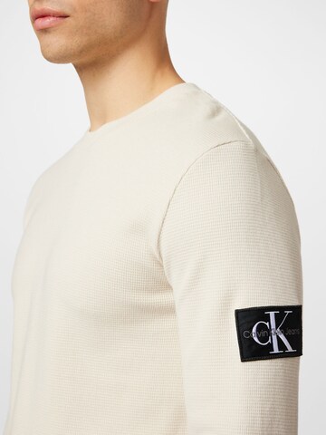 T-Shirt Calvin Klein Jeans en beige