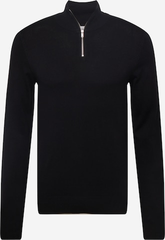 Lindbergh Sweater in Black: front