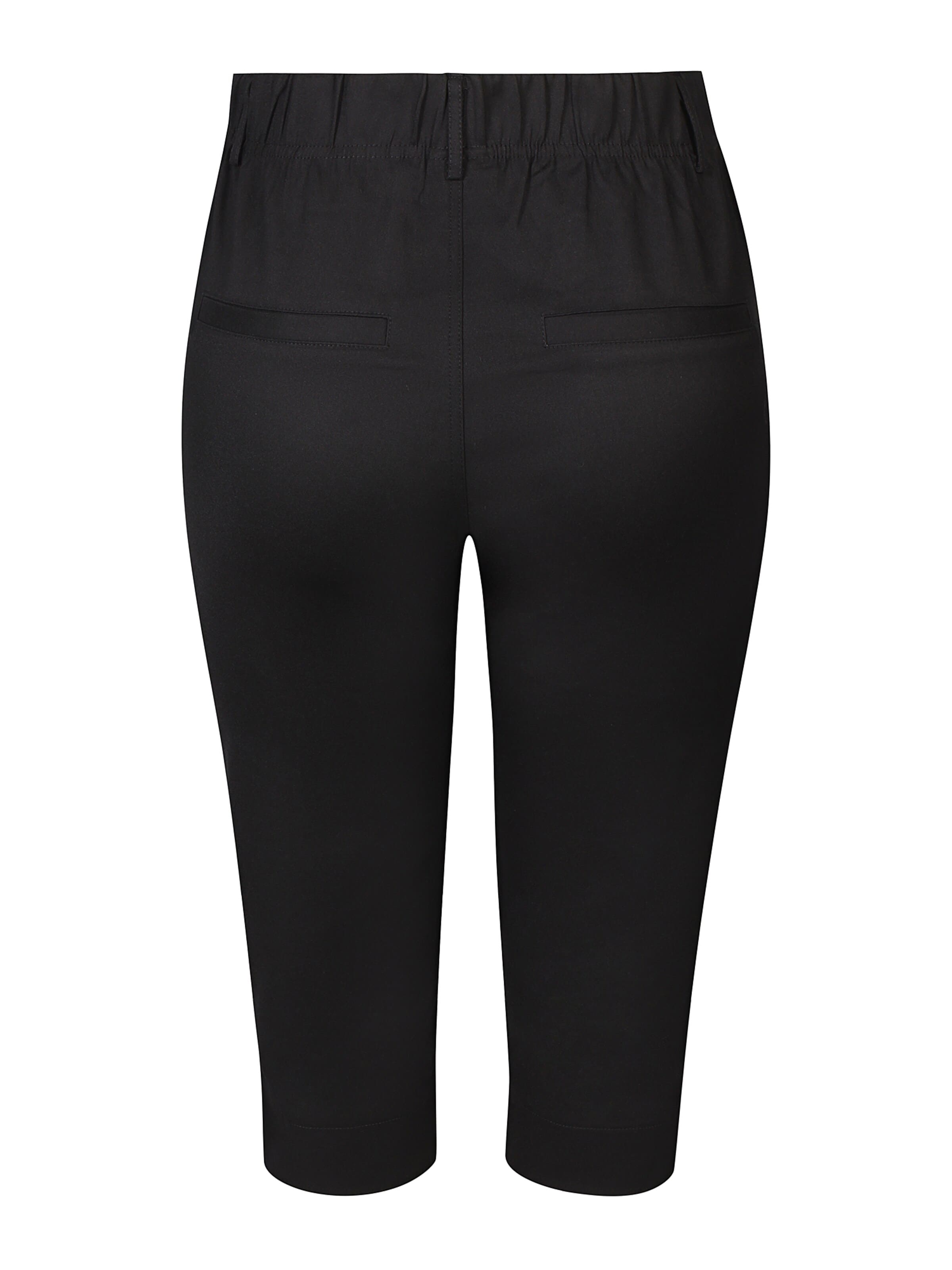 ze-ze Regular Broek 'Fini 115' in Zwart