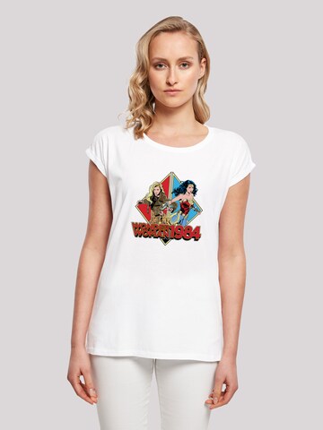 F4NT4STIC T-Shirt 'DC Comics Wonder Woman 84 Back To Back ' in Weiß: Vorderseite