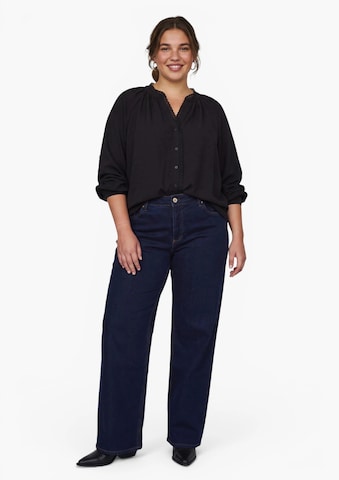 QS Regular Jeans in Blau: Vorderseite