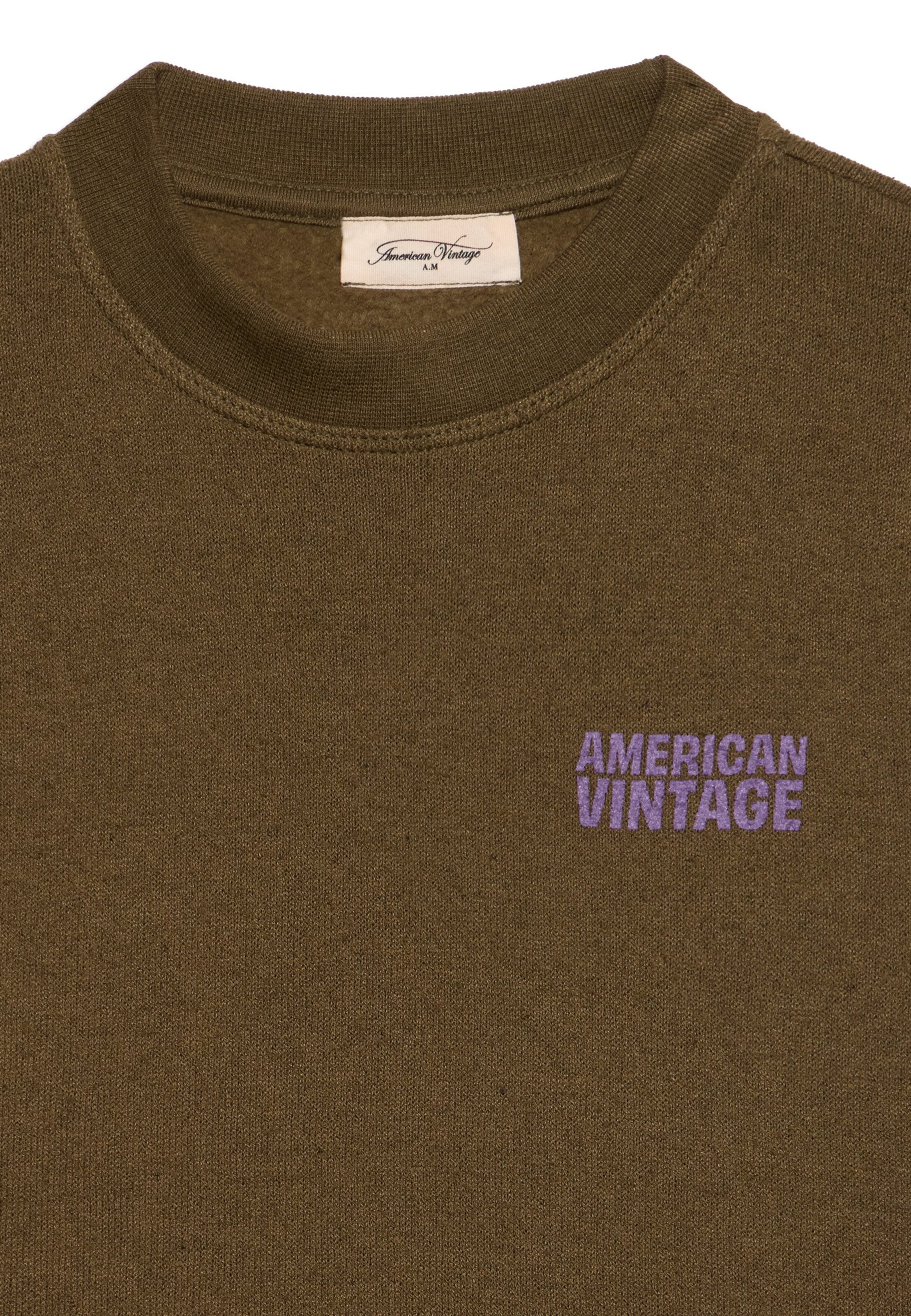 AMERICAN VINTAGE Trui 'EVONA' in Bruin