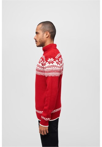 Pull-over Brandit en rouge