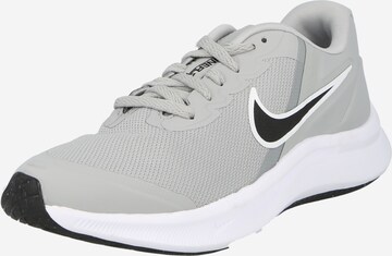 NIKE Athletic Shoes 'Star Runner 3' in Grey: front
