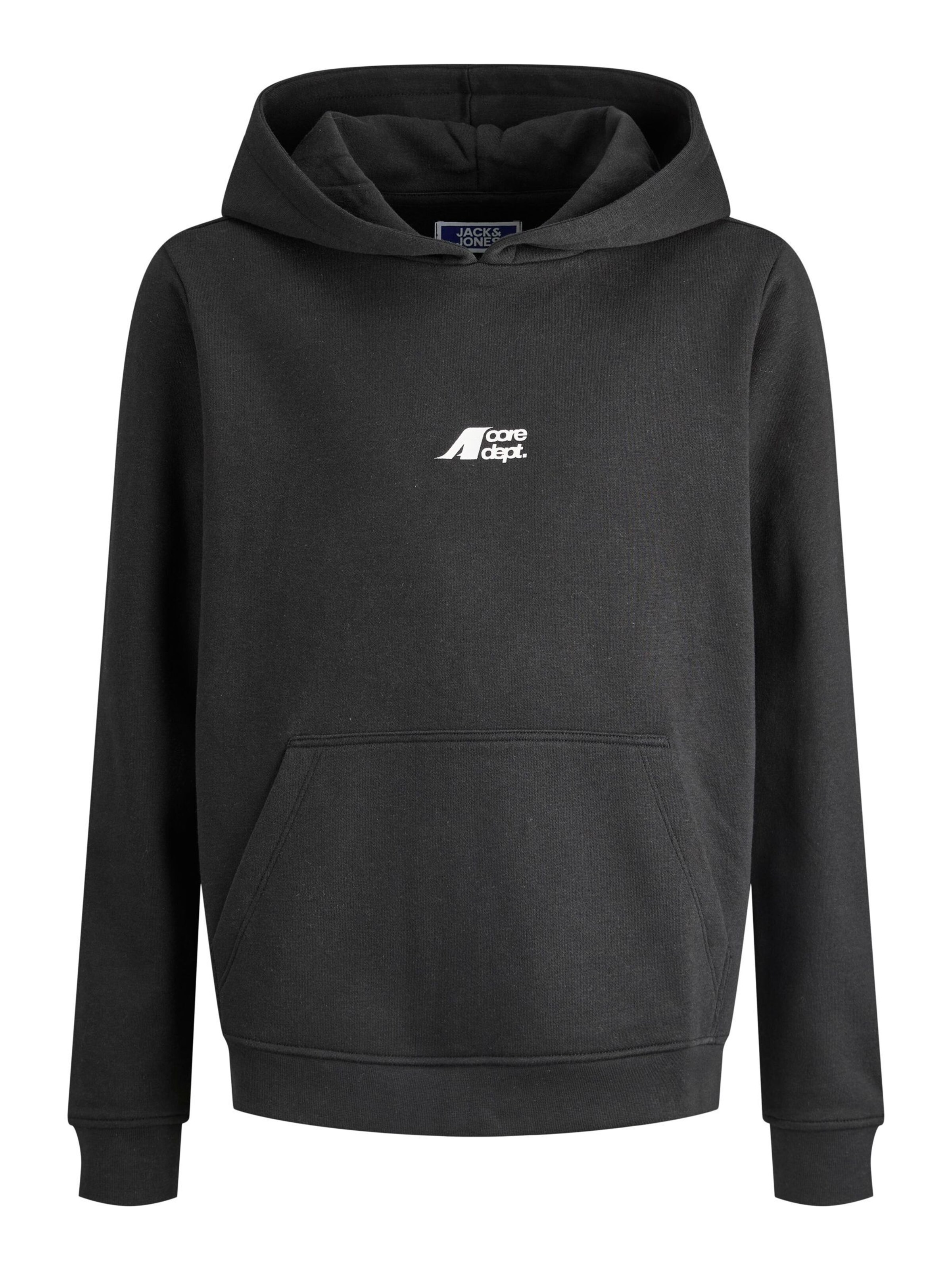 Jack & Jones Junior - Sudadera en negro: frente