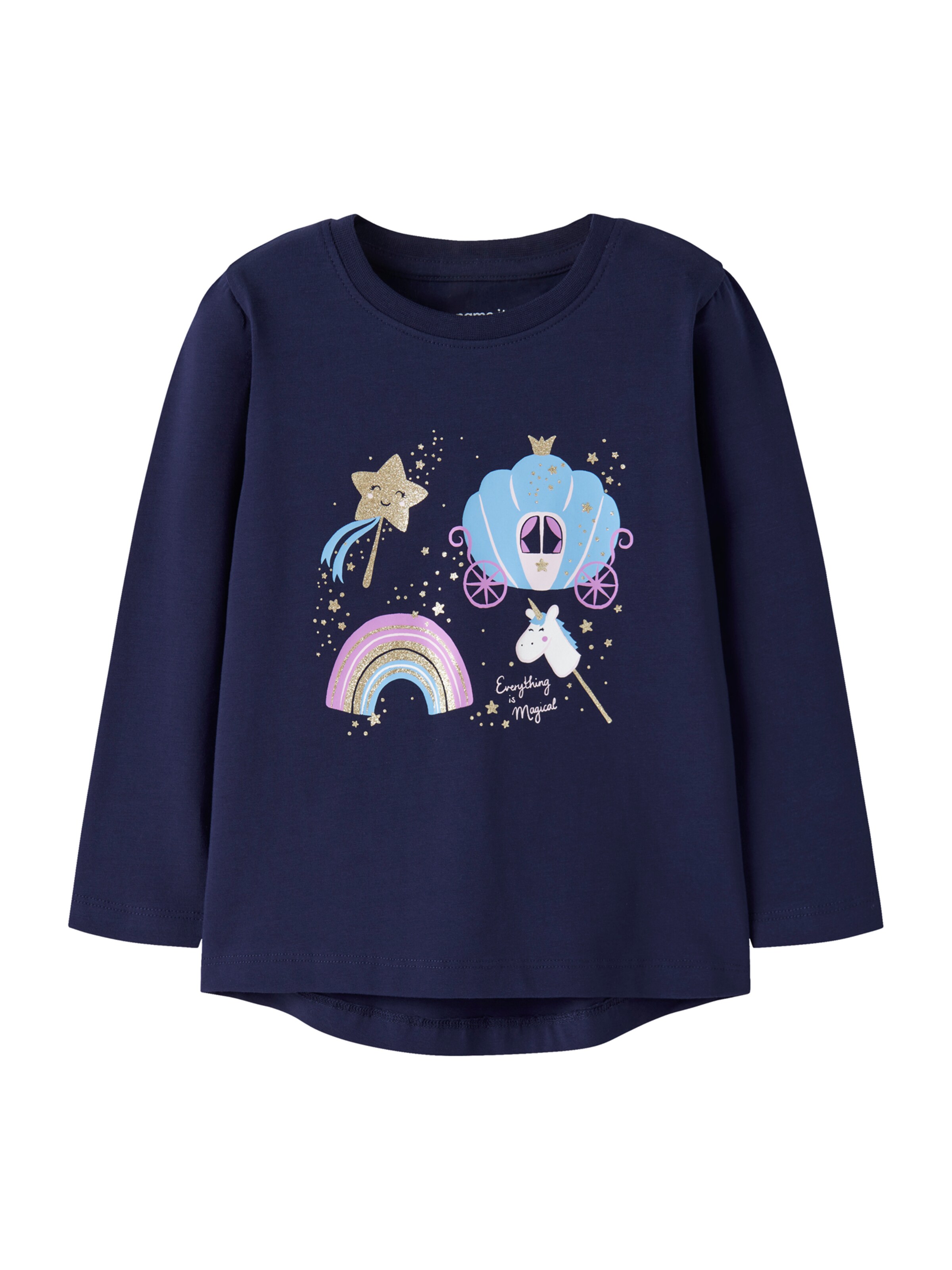 NAME IT Shirt 'NMFVIX' in Blue: front
