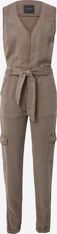 GUESS Jumpsuit 'INDY' in Brown: front