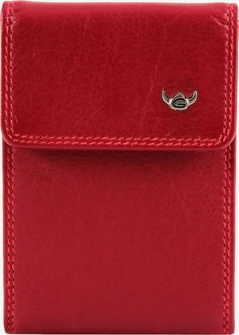 GOLDEN HEAD Wallet 'Polo' in Red: front