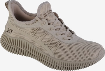 SKECHERS Sneakers laag 'Bobs Geo-New Aesthetics' in Beige: voorkant