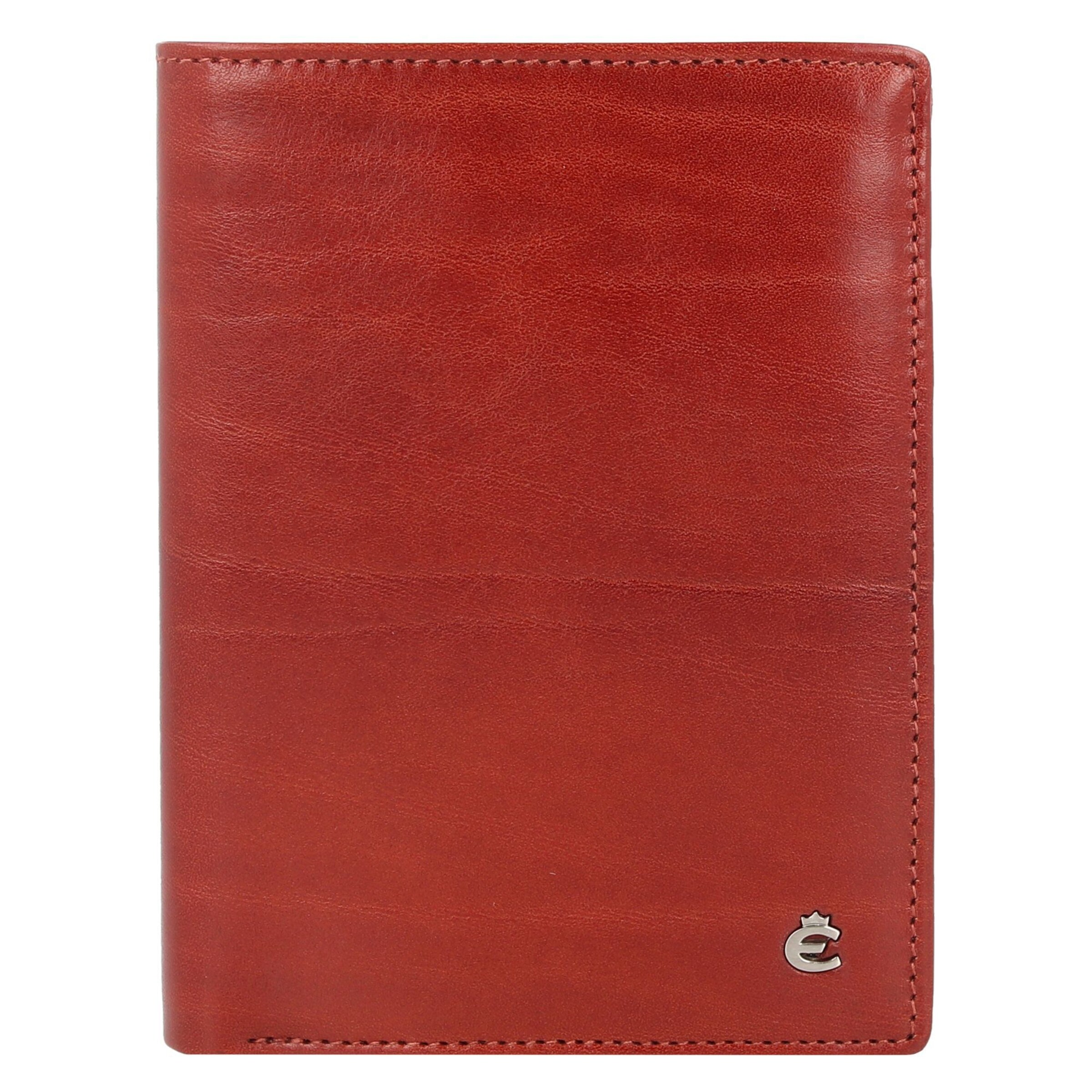 Esquire Wallet 'Toscana' in Brown: front