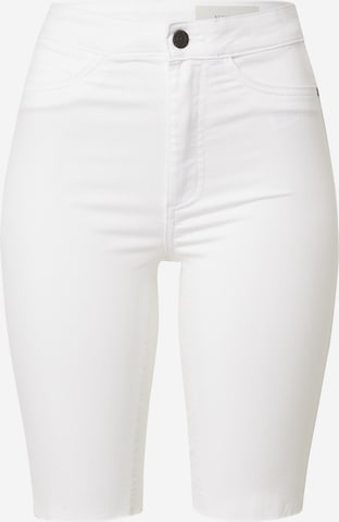 Noisy may - Skinny Pantalón 'BE CALLIE' en blanco: frente