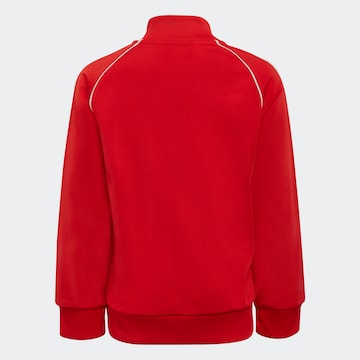 ADIDAS ORIGINALS Sweatsuit 'Adicolor Sst' in Red