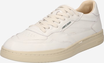 Baskets basses 'ELAN' POMPEII en blanc : devant