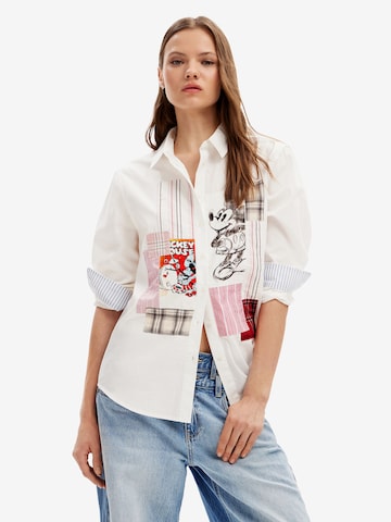 Desigual Blouse in Wit: voorkant