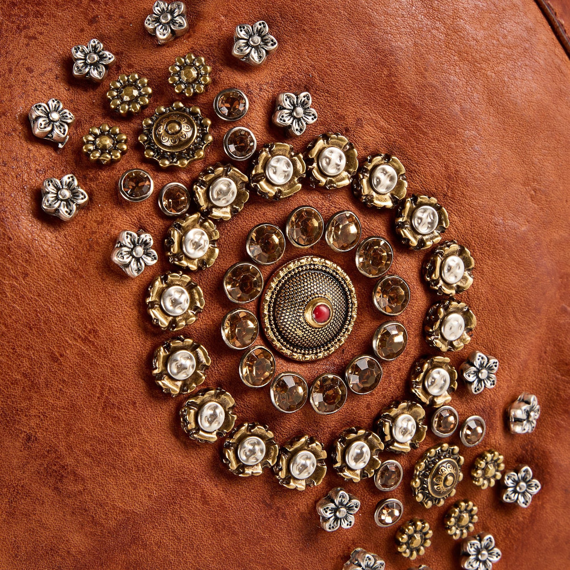 Campomaggi Schoudertas 'Nora' in Bruin