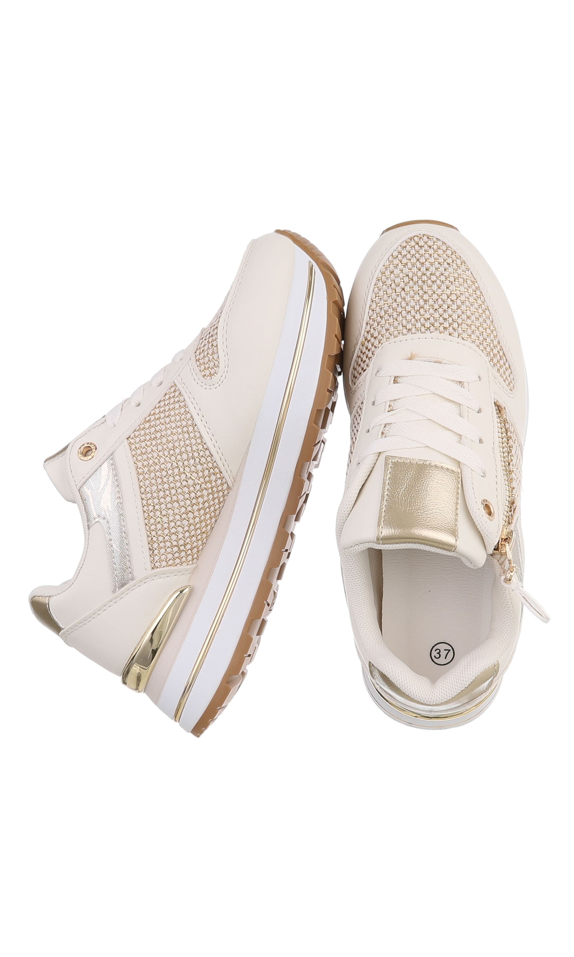 Ital-Design Sneaker in Beige