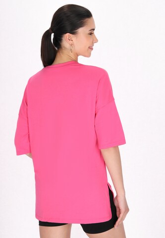 faina Athlsr - Camisa 'Fashion Look' em rosa