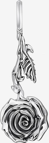 Thomas Sabo Anhänger 'Midnight Rose' in Silber: Vorderseite