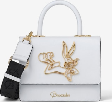 Braccialini - Bolso de mano 'Audrey Bugs Bunny' en blanco: frente
