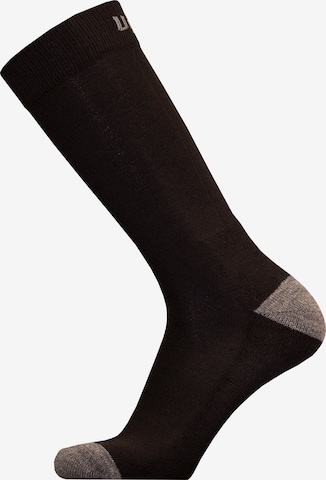 UphillSport Athletic Socks 'JULMA' in Black: front