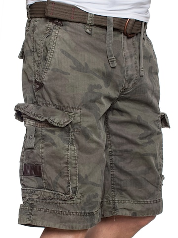 JET LAG Regular Cargohose 'Take Off 7'‌‌‌‌‌‌‌‌‌ in Grün