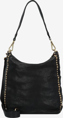 Campomaggi Schultertasche 'Lisa' in Schwarz: Vorderseite