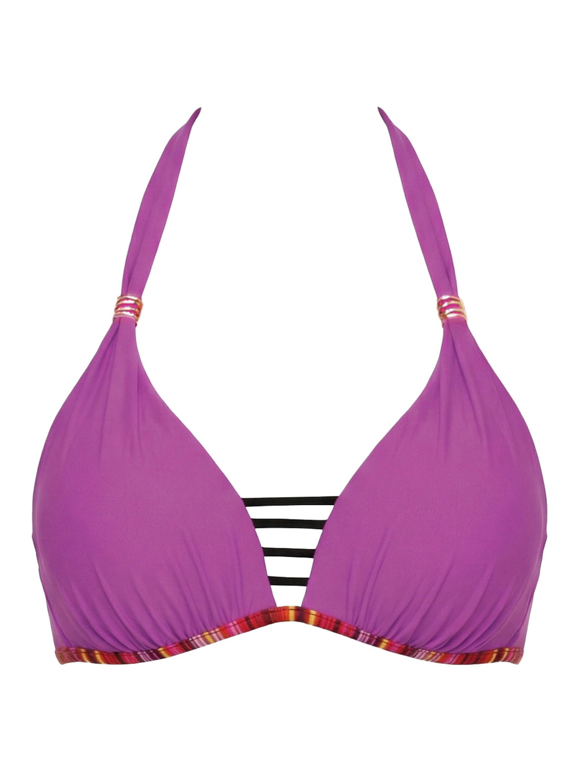 Marko Push-up Bikini Top 'Renee M-821 (1)' in Purple: front