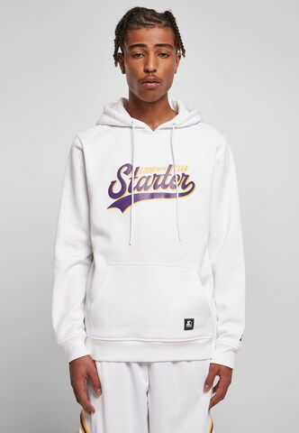 Starter Black Label Sweatshirt in White: front