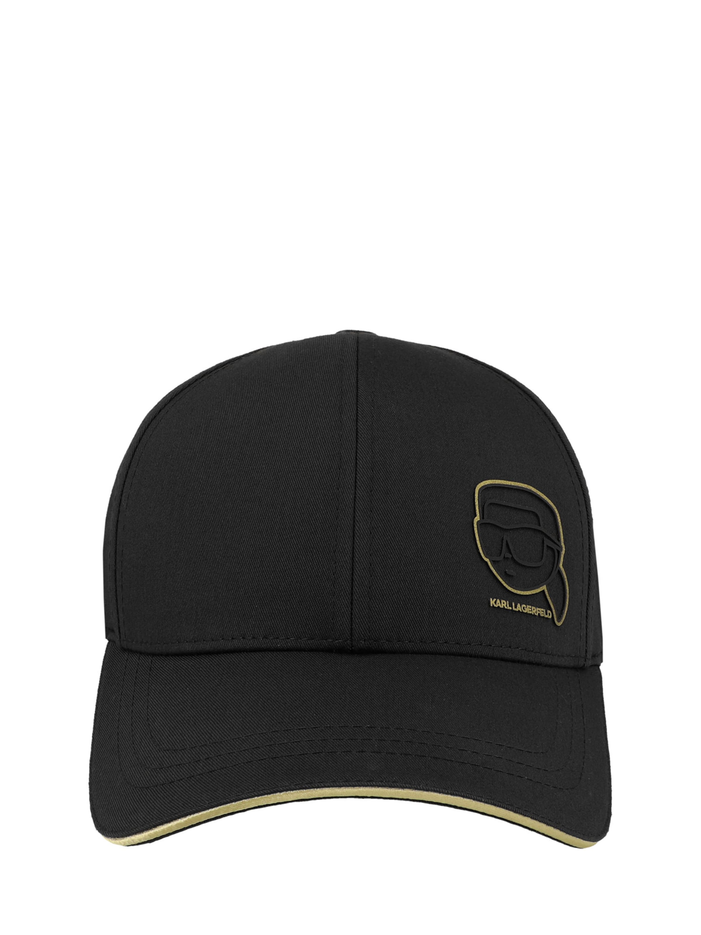 Cappello da baseball sportivo di Karl Lagerfeld in nero