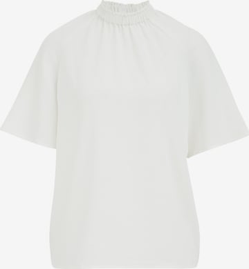 Chemisier WE Fashion en blanc : devant