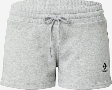 CONVERSE Regular Shorts in Grau: predná strana