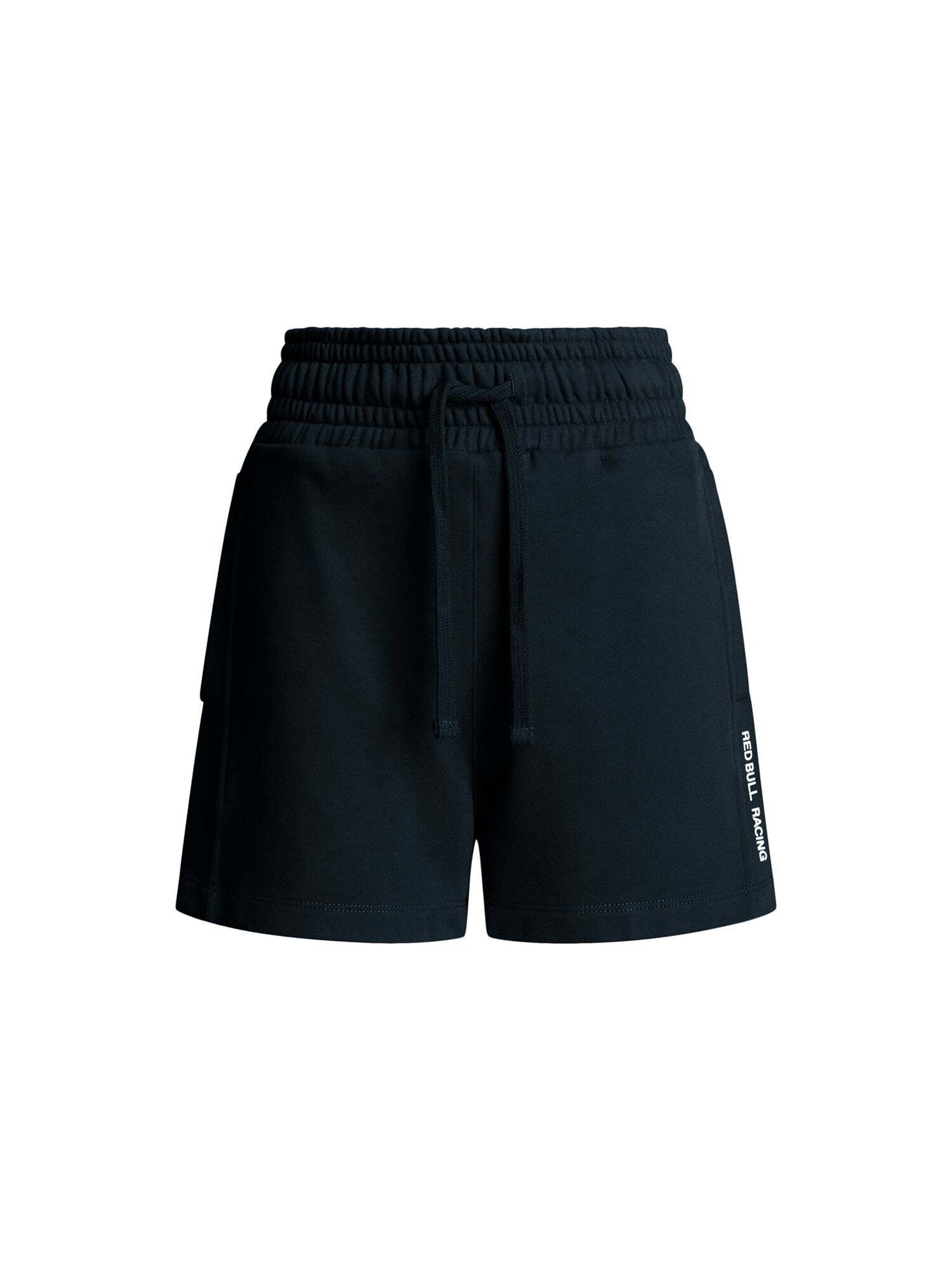 Red Bull Racing x Pepe Jeans Regular Shorts in Blau: Vorderseite