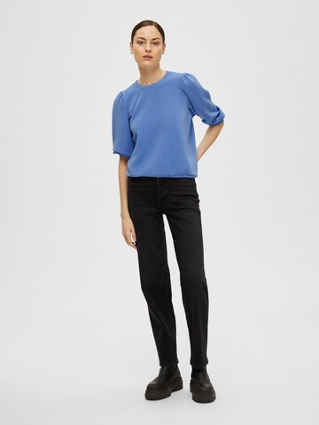 SELECTED FEMME Sweatshirt 'Tenny' in Blau