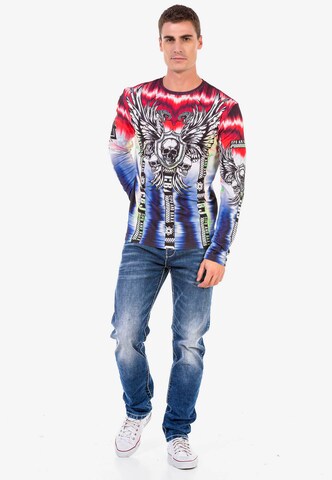 CIPO & BAXX Sweatshirt in Gemengde kleuren