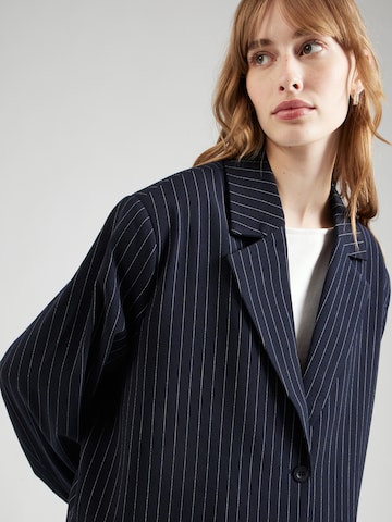 Oval Square Blazer 'Idris' in Blau