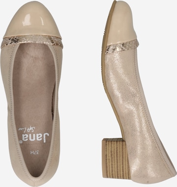 JANA - Zapatos con plataforma en oro